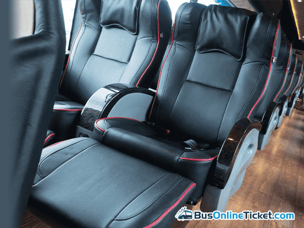 2022 Eva Express bus seat 1