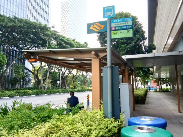 Bugis MRT Exit D Pick Up Point