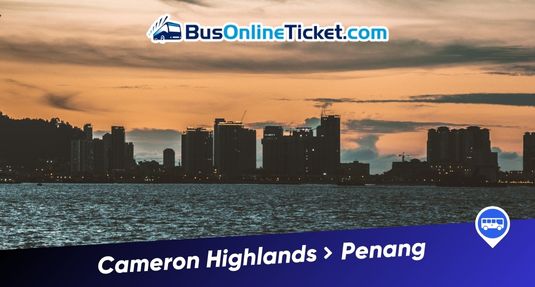 Bus from Cameron Highlands to Penang