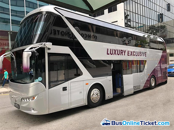 Luxury Coach Service Bus